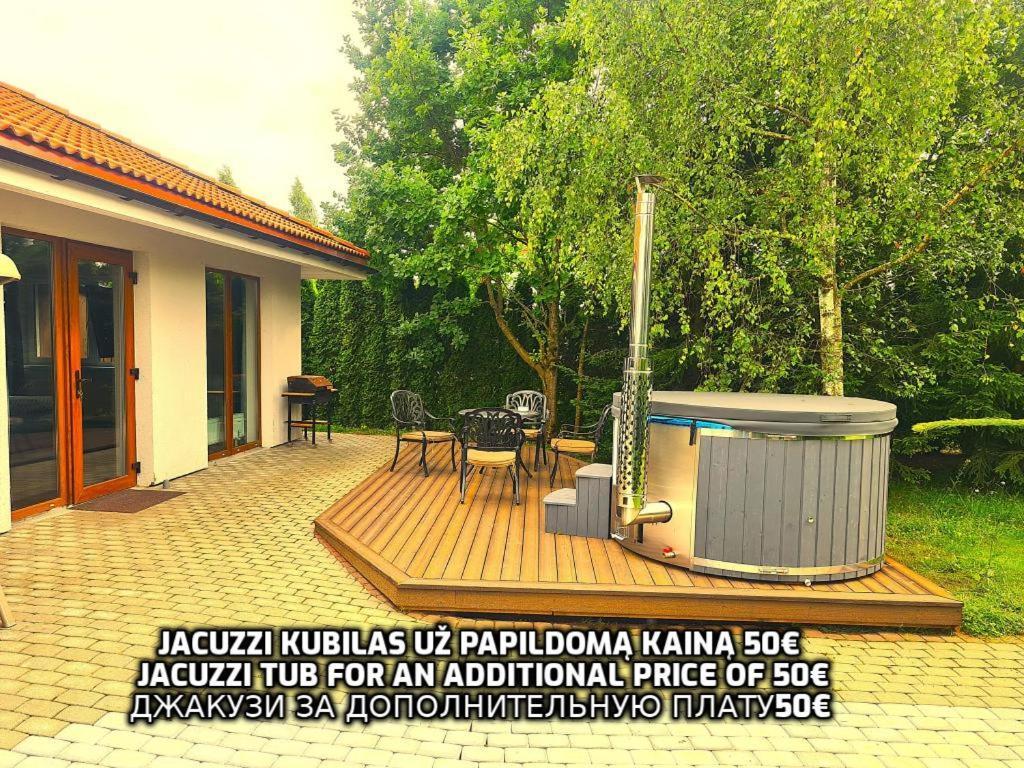 Zupe Pensionat Radailiai Exteriör bild